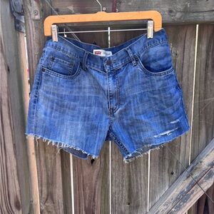 Levi's Women's Classic Blue Jean Shorts